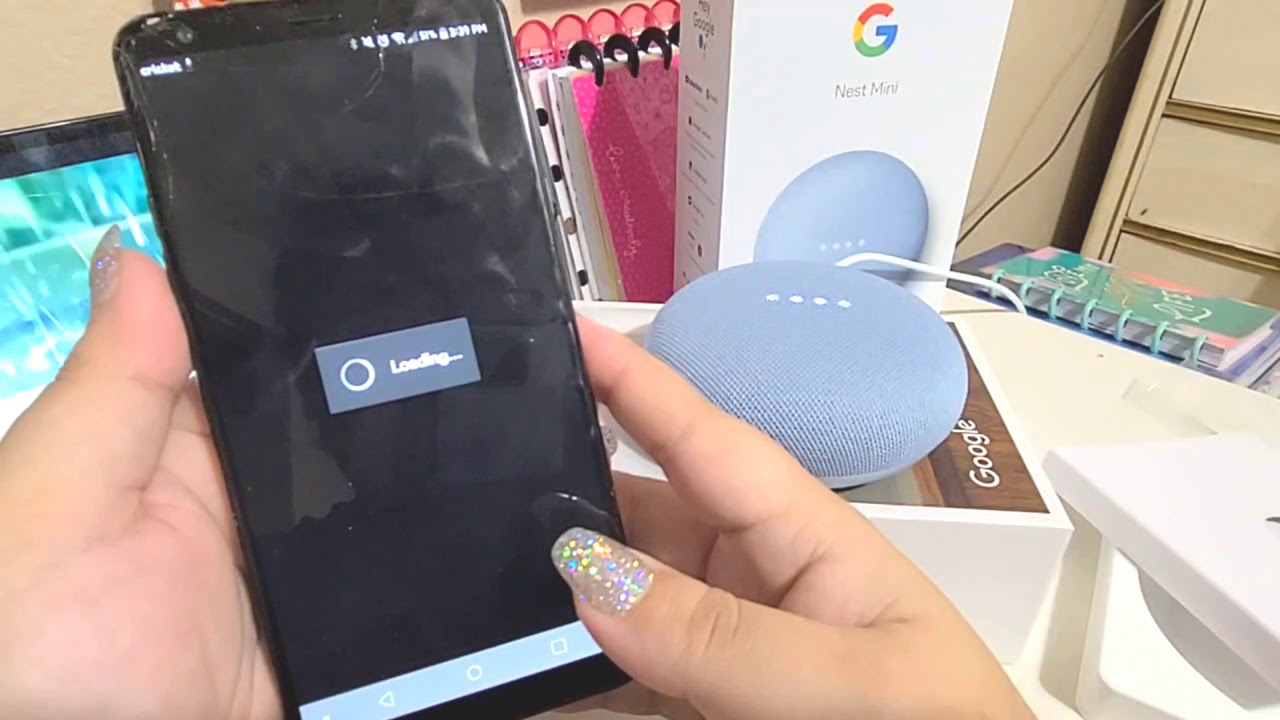 Unboxing and Set Up Google Nest Mini | A Gift From YouTube & Google ...