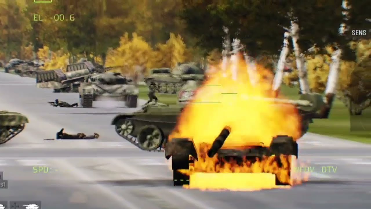 Ukrainian Stealth Troops Destroy, Factory Submarine & 400 Russian Armored Weapons - ARMA 3