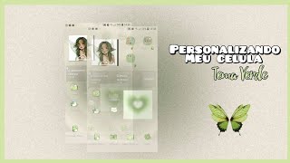 °♡ Personalizando meu celular ° tema verde °♡ [hey llily] screenshot 5