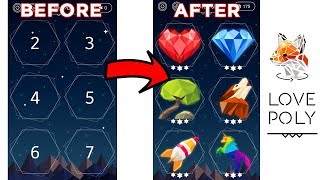 How to level up fast? | love poly 1-10 screenshot 3