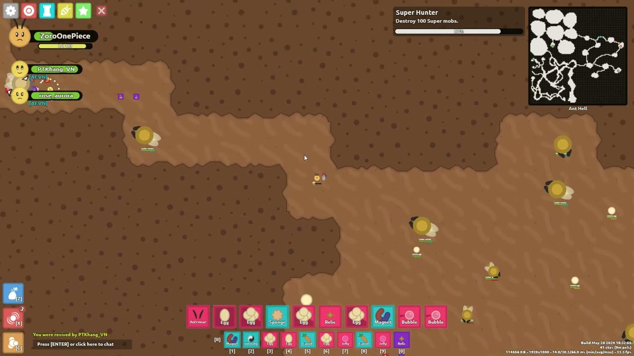 florr.io:How to use Termite Egg!