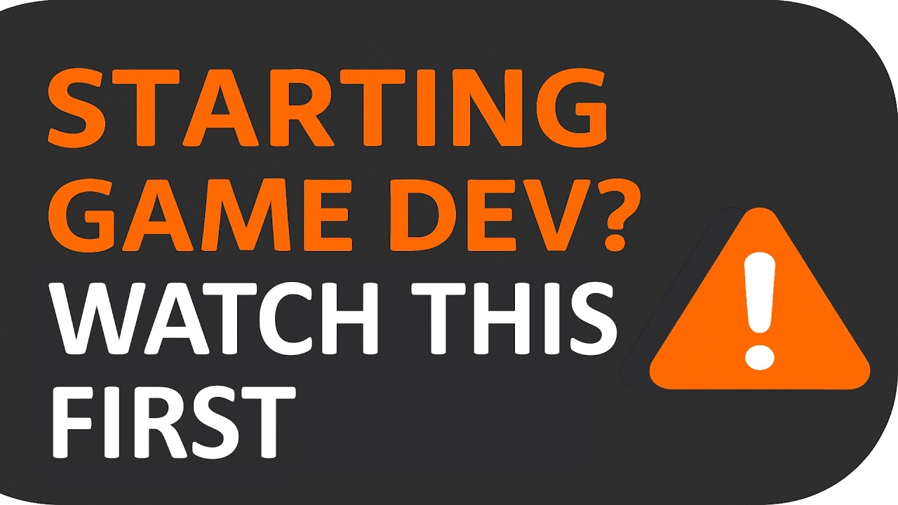So You Want To Become A Game Developer In 2026 YouTube 