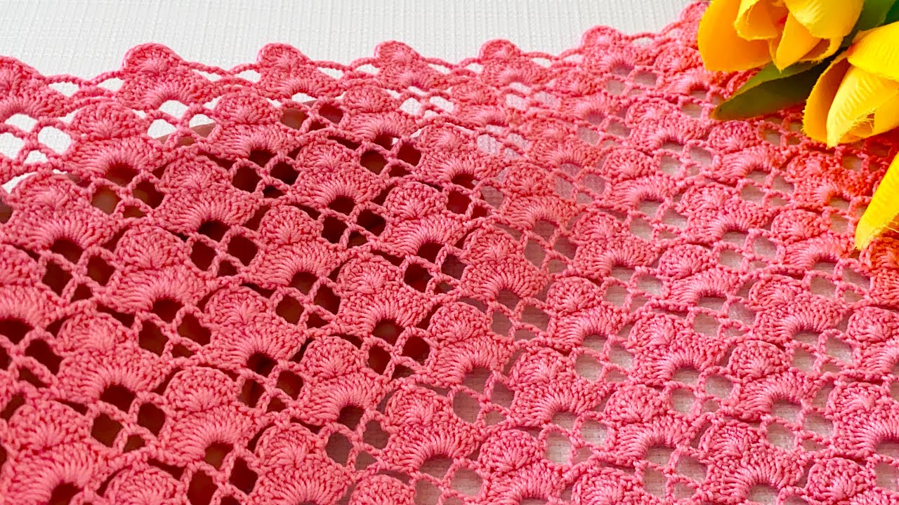 Crochet NEW and Unique Pattern‼️Multi-Purpose Blouse, Shawl, Runner Tutorial