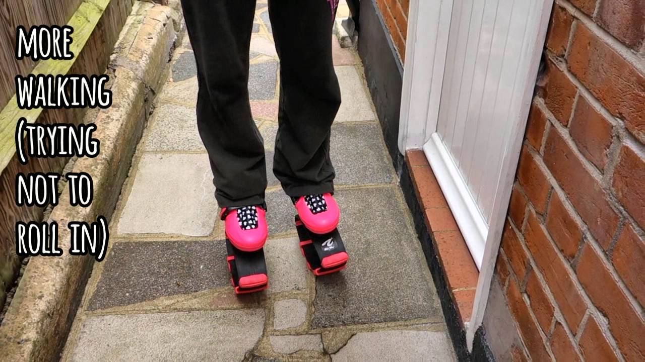 First Try Wearing Kangaroo Jumps Rebound Shoes by KE Quality Shop YouTube