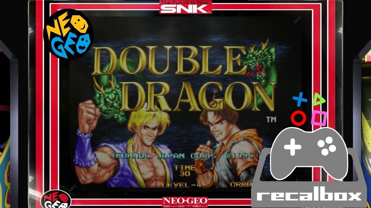 Recalbox: double dragon sur neo geo. - YouTube