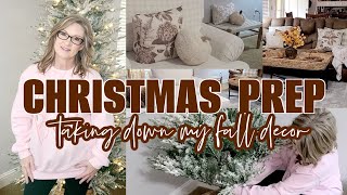 November Reset 🍂 Taking Down Fall Decor + Christmas Prep Cleaning 🎄Robin Lane Lowe
