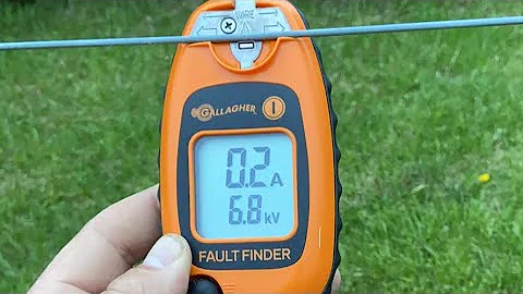 It’s alive!!! Using the Gallagher Fault Finder to get high tensile fence voltage from 3.8k to 7.2k