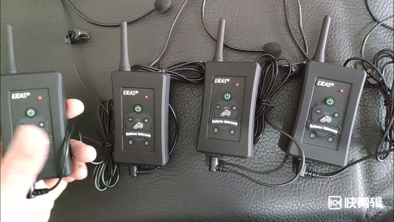 How to connect FBIM Referee Headsets? Step By Step YouTube