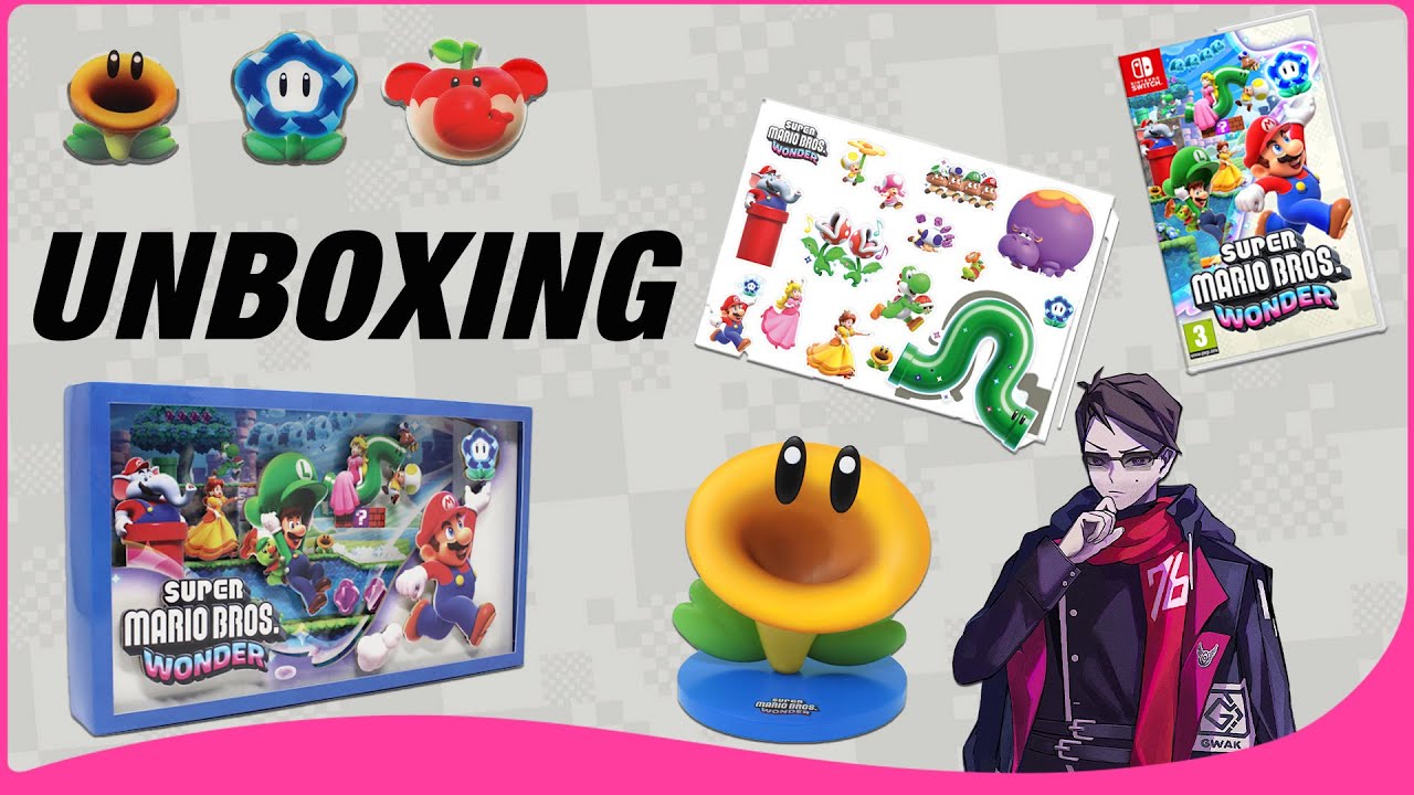 Unboxing FR : Super Mario Bros. Wonder Nintendo Switch - YouTube