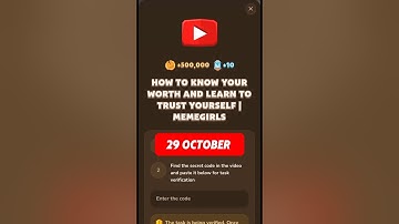 HOW TO KNOW YOUR WORTH AND LEARN TO TRUST YOURSELF MEMEGIRLS #memefi #code