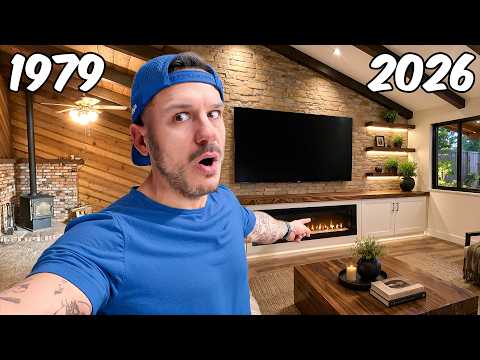 Thumbnail for I Built a $15,000 Luxury Media Console in a 47-Year-Old Home