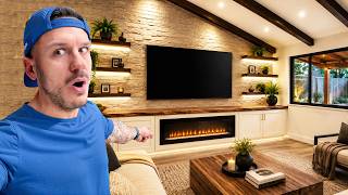I Transformed The Ugliest Living Room Into a Luxury Space