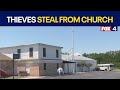 Thieves steal uninsured church building materials
