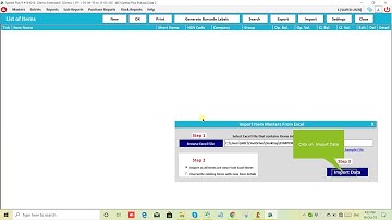Speed Plus 9.0 Now with Crystofire Technology to find and guide wrong entries while importing items.
