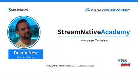 Practical Apache Pulsar Application Development: Message Ordering