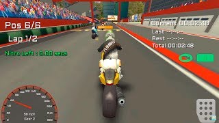 Motorbike Racing - Moto Racer - Gameplay Android game - motorcycle racing game screenshot 1