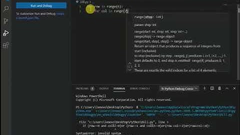 Crate a dill using python visual studio code