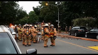 FIRE - INCENDIE - OUTREMONT ST IN OUTREMONT (QC) - 10-09 - AFTERWARDS - 20170615