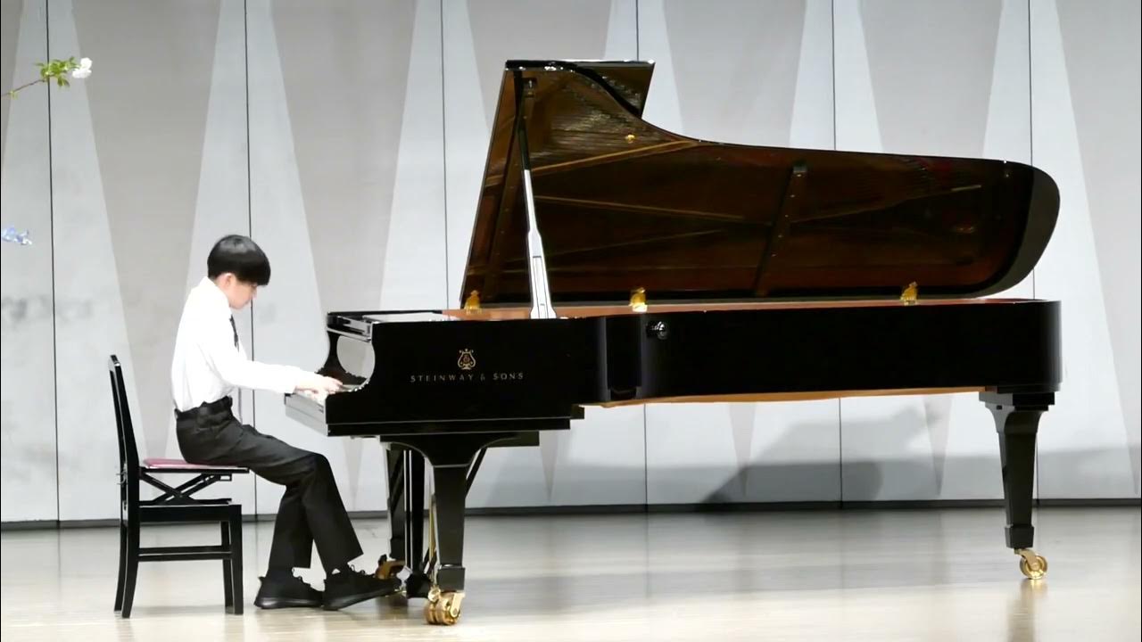 ショパンエチュード104 ピアノ発表会 小学生 Chopin Etudes Op. 104 （2022年） YouTube