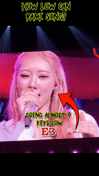 Download lagu HOW LOW CAN RAMI SING? #babymonster #shorts #fyp