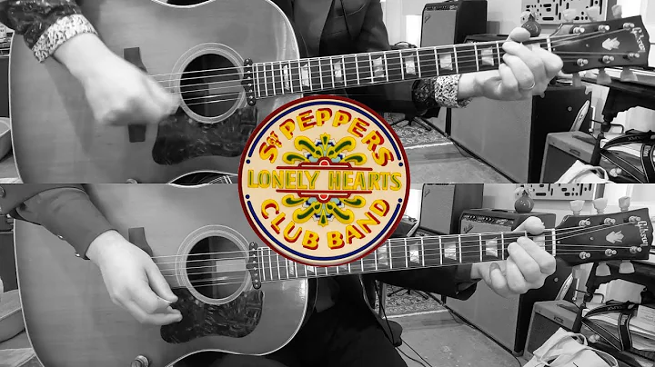 Lovely Rita (album pitch/speed)- The Beatles (Guitar Cover)