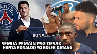 Gak mau yg Lain!! Skuad PSG setuju, Pilih Hanya Ronaldo yg paling Layak Gantikan Mbappe di Paris