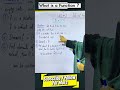 What is a Function ? | Types of Functions | Identify the function #function #education #class