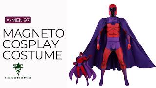 Become the Master of Magnetism! 🧲X-Men 97 Magneto Cosplay Costume with Helmet #Takerlama