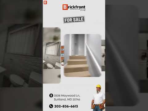 3508 Maywood Ln, Suitland, MD home video tour