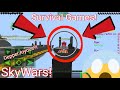 SkyWars and A Game of Survival Games! | Minecraft | Cubecraft | SkyWars | Survival Games