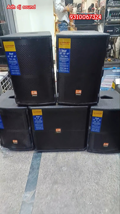 djmakerproकंपनी डीजेसेटअप#djmakerproकंपनी #amplifier #top #bass #topbass #adhdjsound