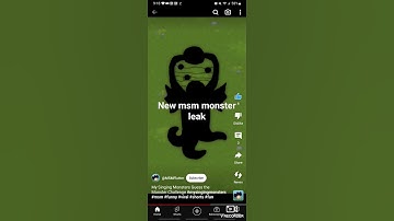 New monster leak msm #mysingingmonsters #music #animation #gaming #viral #animal #2024