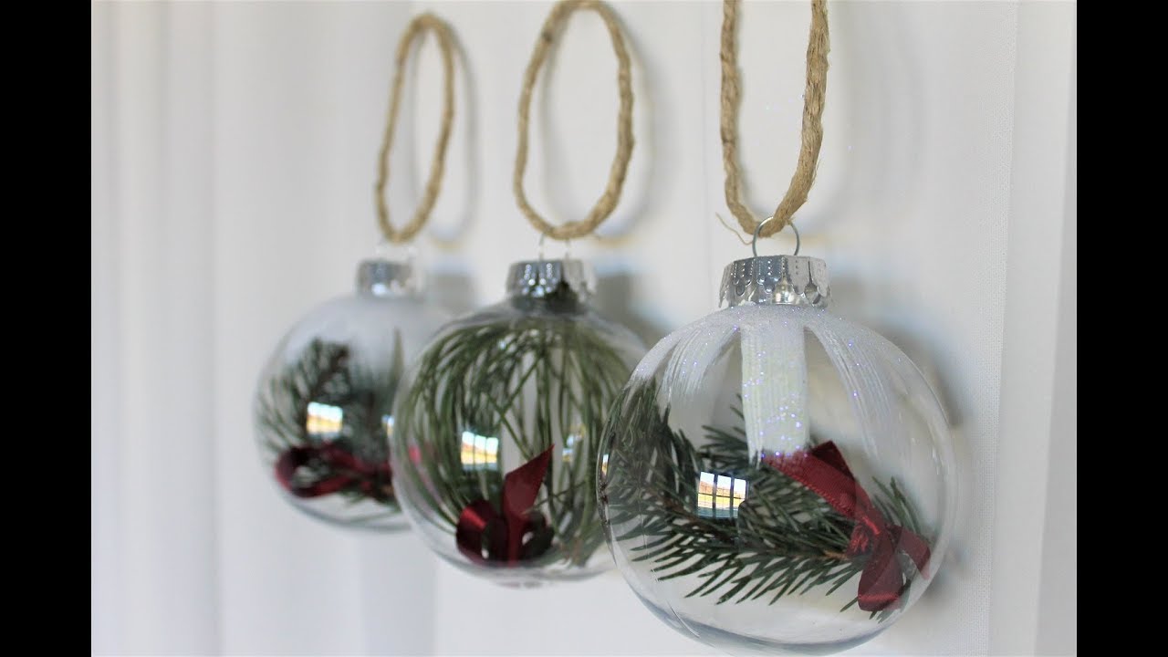 Christmas ornaments diy youtube