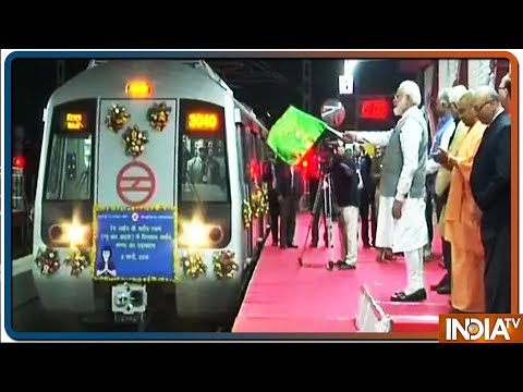 After Ghaziabad, PM Modi to now inaugurate metro`s blue line extension to Noida