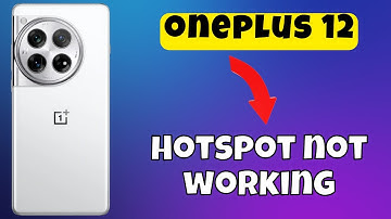 Hotspot not working Oneplus 12 || Hotspot problems solved || How to solve hotspot issues