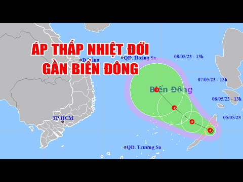 Áp thấp nhiệt đới gần biển Đông | PTQ