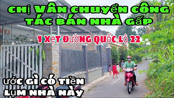 ms180, Bán mẫu nhà cấp 4, có thổ cư 100% , mặt tiền đường nhựa, thuộc xã tân Thông hội