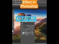 Photoshop Transparent Text Effect #photoshop #shorts #reels