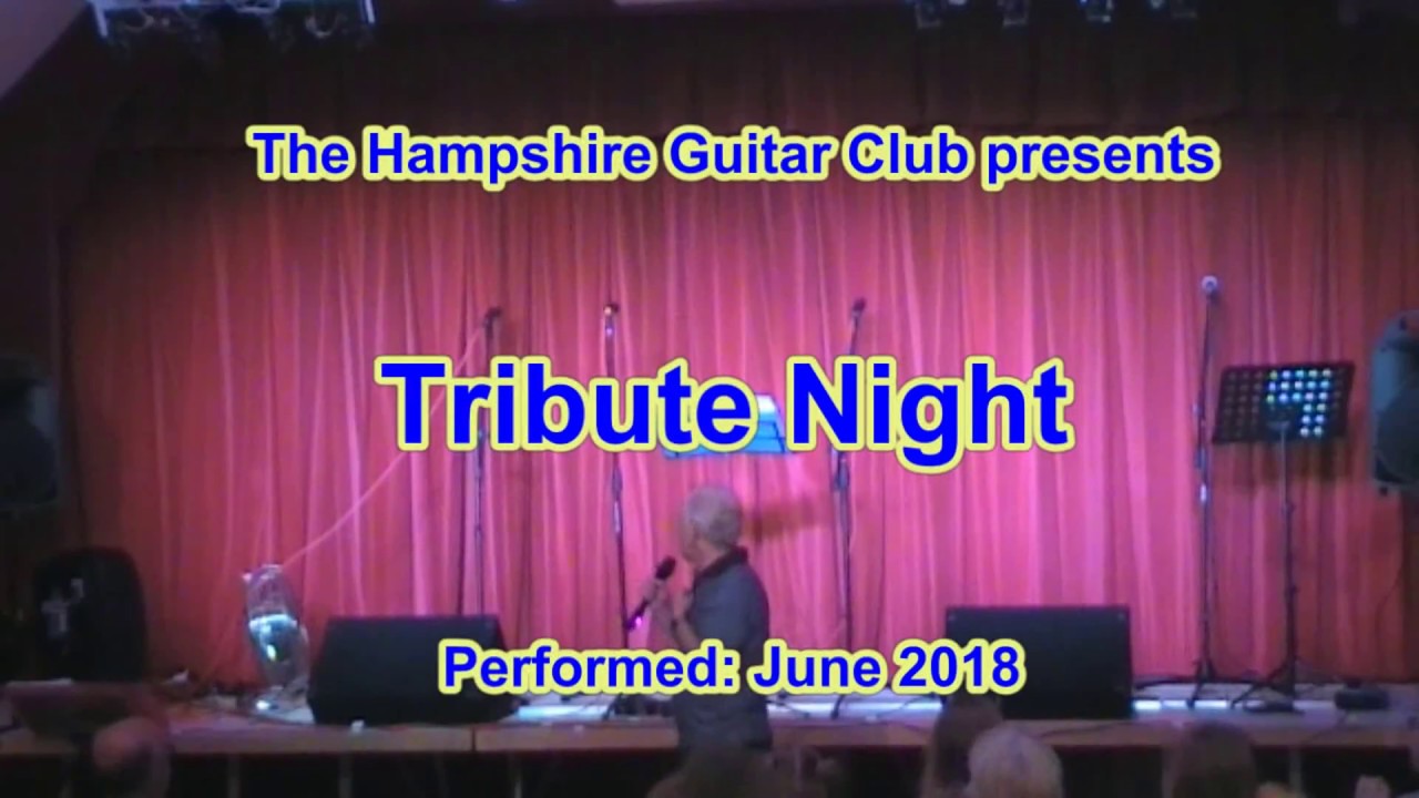 Hampshire Guitar Club concert at Ritchie Hall, Chandler's Ford on