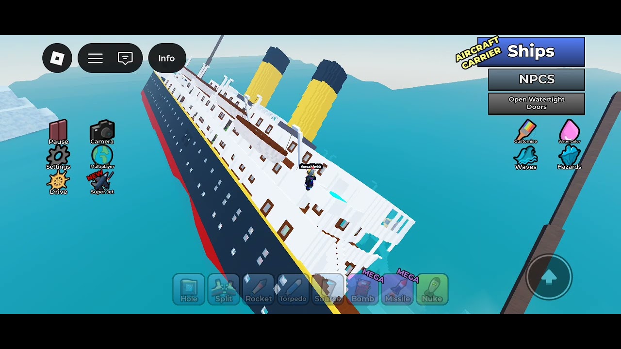 Titanic  CRASH 1