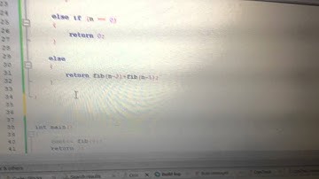 Fibonacci Series C/C++ Recursive method Program Interview question