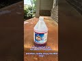 removing red clay from concrete
