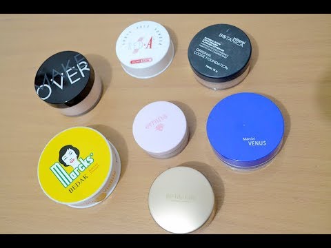 BATTLE BEDAK MURAH : Emina Brightstuff Powder VS Wardah Perfect Bright BB Powder | Maria Soelisty. 