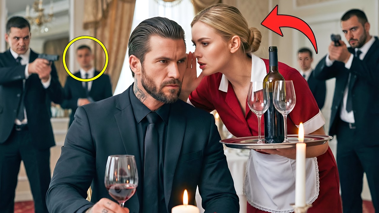 Waitress Whispered To The MAFIA BOSS “Run When I Drop The Tray”—What Happened After No One Predicted