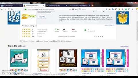 eSellertemplate - eBay Listing Template Editor Tools Tutorial.
