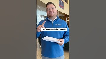 Paying out commission checks! live reactions from car salesman #shorts #carsales #carsalesman