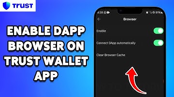 How To Enable DApp Browser On Trust Wallet App 2024 | Access Decentralized Applications