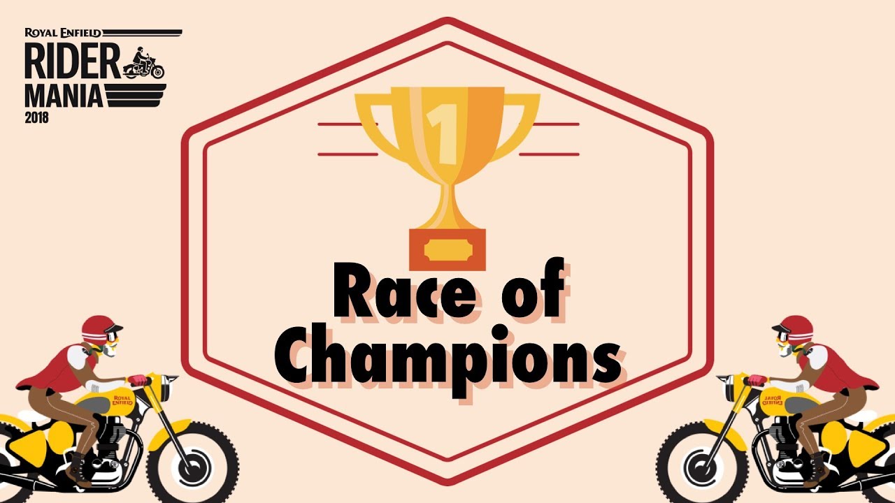 Race of the Champion at Rider Mania 2018