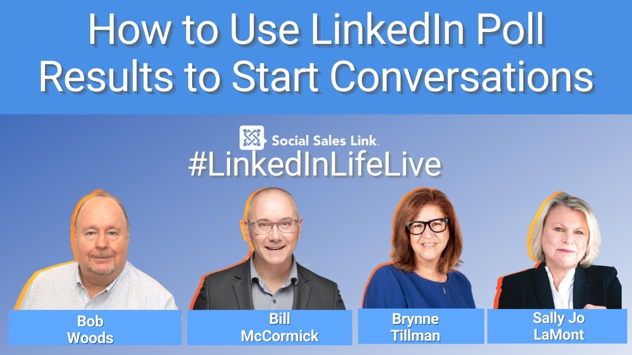 How to Use LinkedIn Poll Results to Start Conversations - YouTube
