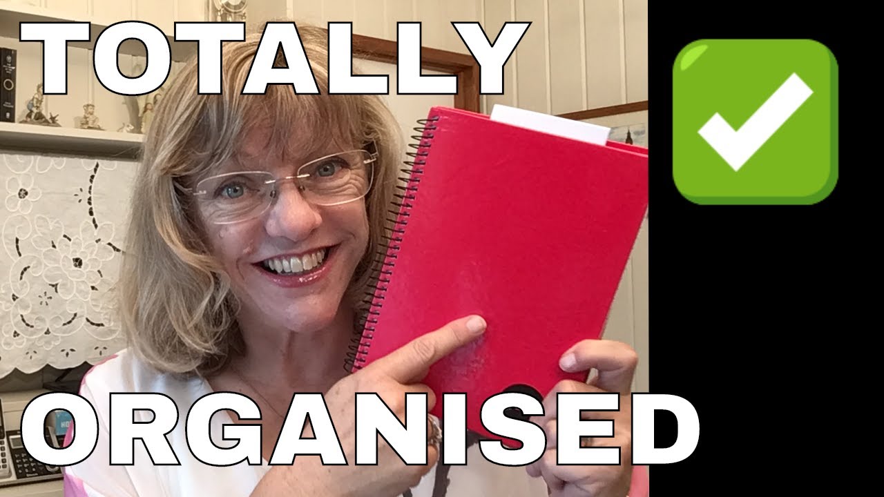 BEING ORGANISED MATTERS !  Use these diary ideas and never forget anything.